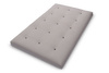 Materac 120x200 naturalny z lateksem - Futon Pascall Comfort Trio Latex Wool Szary
