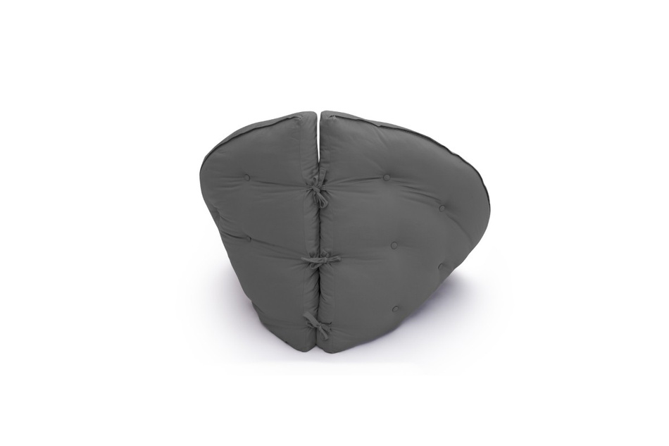 Fotel Futon Cocon Slim S - Pascall Szary