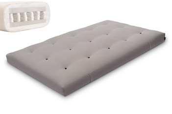 Materac 120x200 - Futon Hybrid Pocket H3 - Pascall Szary