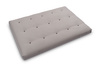 Futon Pascall Medium Latex - Materac 140x200 Szary - naturalny z lateksem