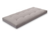 Materac 90x200 naturalny z kokosem i 2x lateks - Futon Pascall Comfort Relax Szary