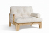 Fotel Sakura - Pascall Futon Beżowy