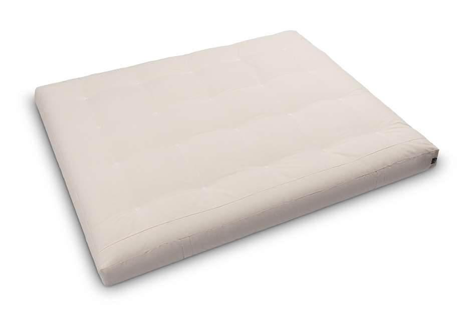 Materac 160x200 naturalny z lateksem - Futon Pascall Comfort Trio Latex Ecru