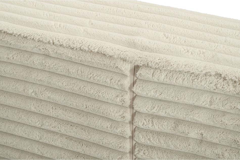 Sofa rozkładana flexio 140x200 - Pascall - sztruksowy Kremowy