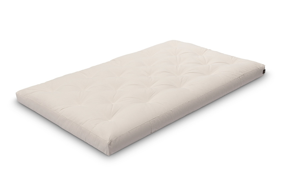 Materac 120x200 naturalny - Futon Pascall Slim Natural Miodowy