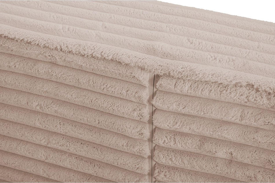 Sofa rozkładana flexio 140x200 - Pascall - sztruksowy Beżowy