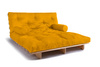 Sofa rozkładana 160x200 - Slim Basic Classic - Pascall Futon Miodowy