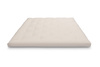 Materac 180x200 naturalny z lateksem - Futon Pascall Slim Duo Latex Ecru