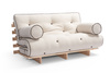 Sofa rozkładana 140x200 - Slim Exclusive Kedro Classic  - Pascall Futon Len