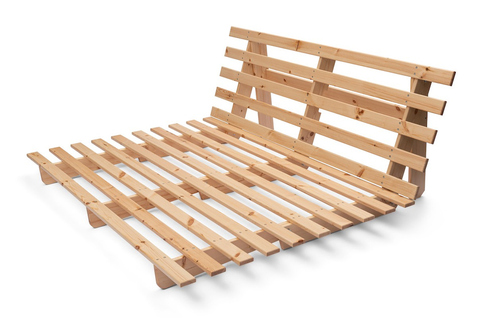 Sofa rozkładana 180x200 - Slim Basic Classic - Pascall Futon Bordowy