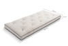 Materac 90x200 naturalny z lateksem - Futon Pascall Slim Duo Latex Kedro Len