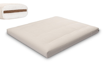 Materac 180x200 naturalny z kokosem - Futon Pascall Medium Coco Ecru