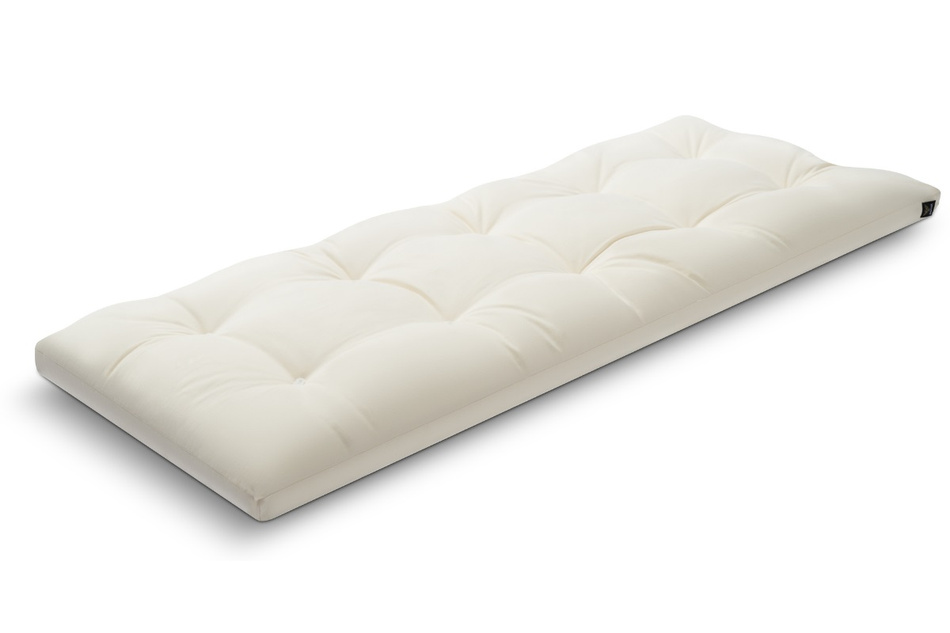Futon Pascall Travel Natural - Materac 120x200 Szary - naturalny