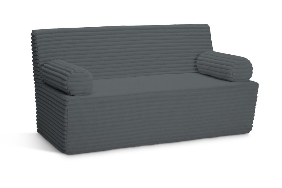 Sofa rozkładana flexio 140x200 - Pascall - sztruksowy Antracytowy