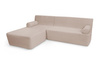Narożnik z funkcją spania Flexio - Pascall - sztruksowy Beżowy