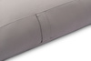 Materac 140x200 naturalny z lateksem - Futon Pascall Comfort Trio Latex Wool Szary