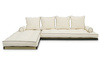 Narożnik Tatami Medium Natural Kedro 100x200 - Pascall Futon Ecru