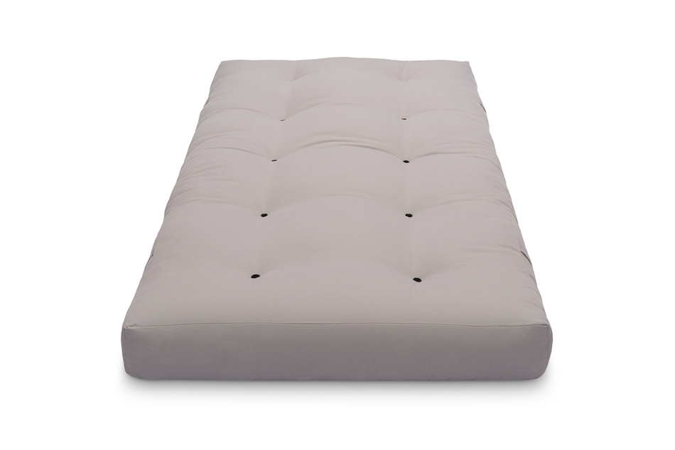 Materac 90x200 naturalny z lateksem i 2x kokosem - Futon Pascall Comfort Relax Hard Szary