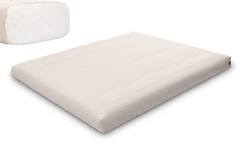 Materac 160x200 naturalny - Futon Pascall Comfort Natural Ecru