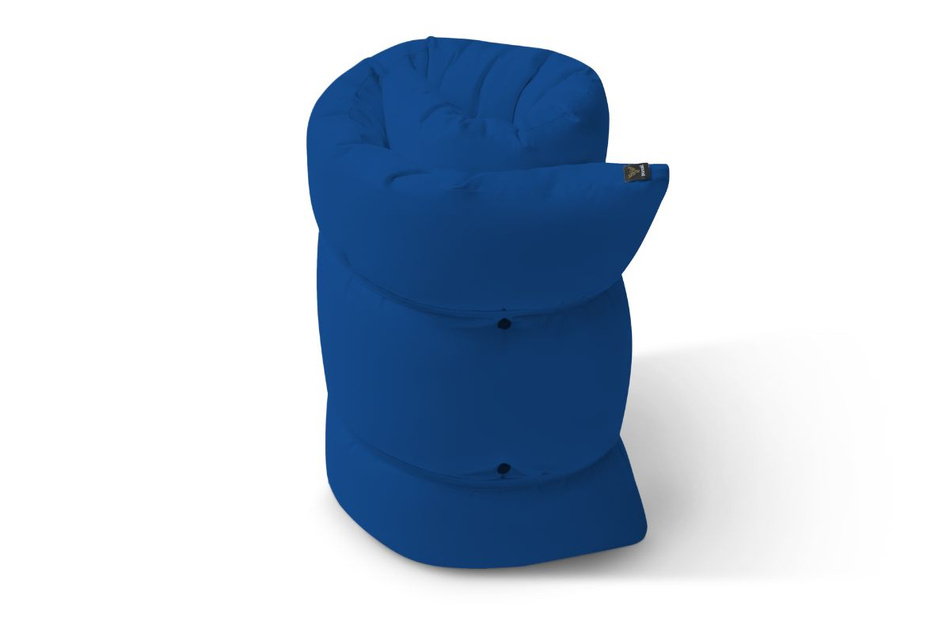 Futon Pascall Travel Natural - Materac 80x200 Modrakowy - naturalny