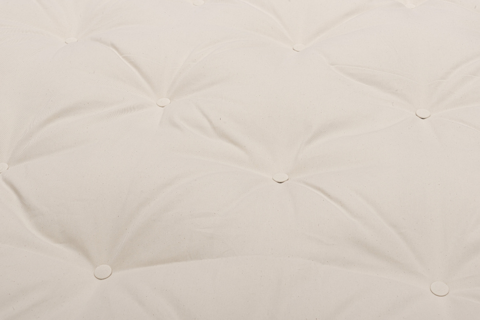 Materac 90x200 naturalny - Futon Pascall Slim Natural Czarny