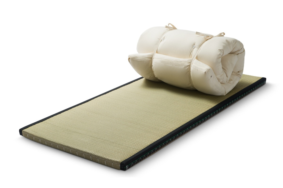 Futon Pascall Travel Natural - Materac 80x200 Czarny - naturalny