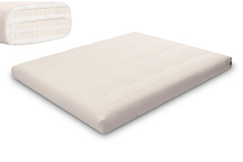 Materac 160x200 naturalny z lateksem - Futon Pascall Comfort Trio Latex Ecru