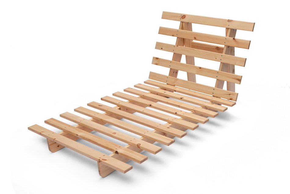 Sofa rozkładana 90x200 - Slim Comfort Classic - Pascall Futon Miodowy