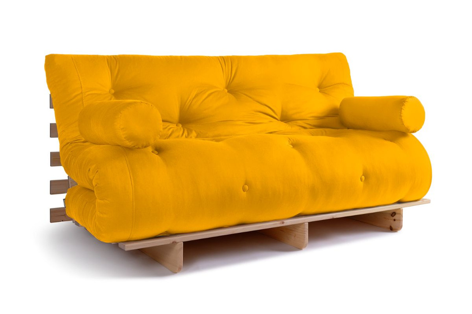 Sofa rozkładana 160x200 - Slim Basic Classic - Pascall Futon Miodowy