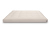 Materac 160x200 naturalny z lateksem - Futon Pascall Medium Duo Latex Ecru