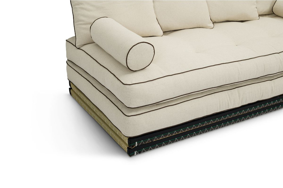 Narożnik Tatami Medium Duo Coco Kedro 80x200 - Pascall Futon Len