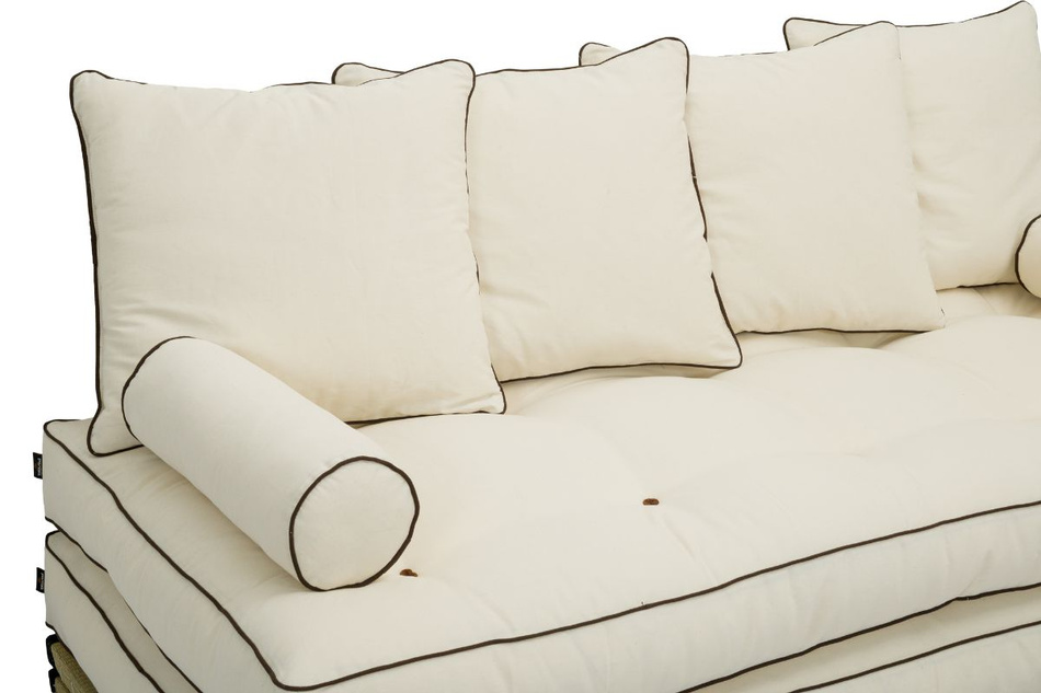 Narożnik Tatami Medium Duo Latex Kedro 80x200 - Pascall Futon Ecru